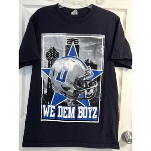 Dallas Cowboys  Men's Size L  T-Shirt‎ Shaka Active Blue